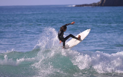 Surfing the waves in Arrifana | Portugal